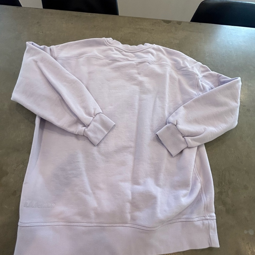 Lululemon pastel purple Sweatshirt. - Picture 5 of 8